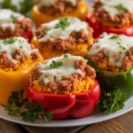 stuffed bell peppers with turkey
