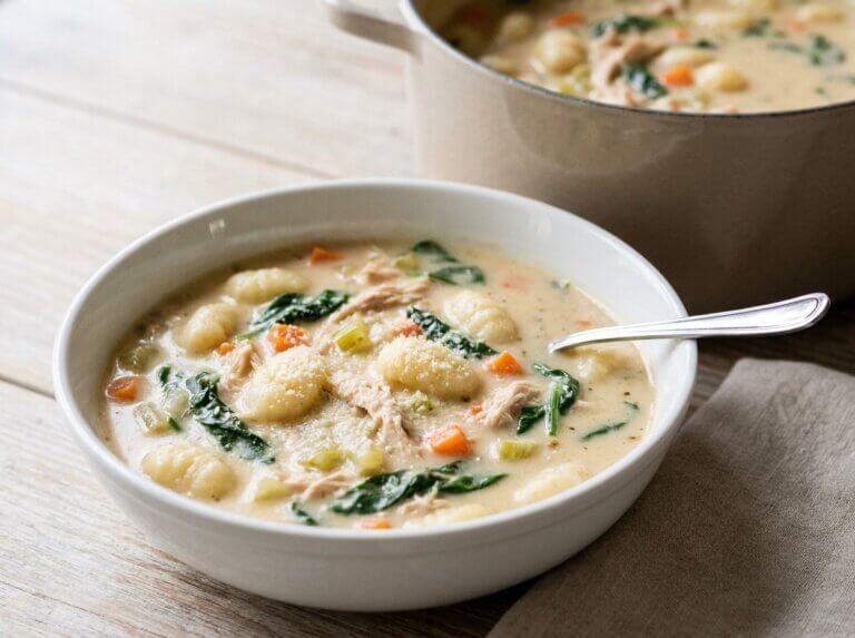 chicken gnocchi soup