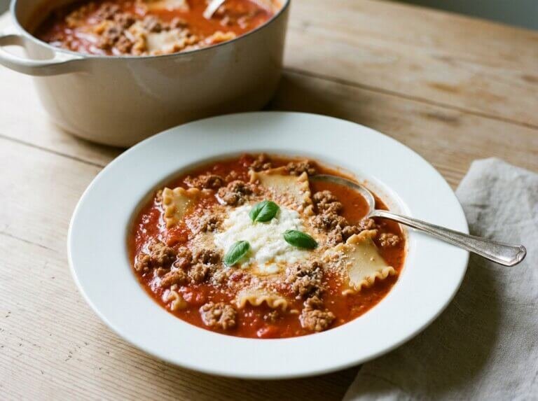 lasagna soup